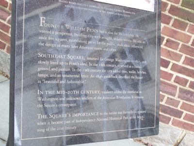Welcome to Washington Square Marker. Click for full size. Welcome to Washington Square Marker image. Click for full size.