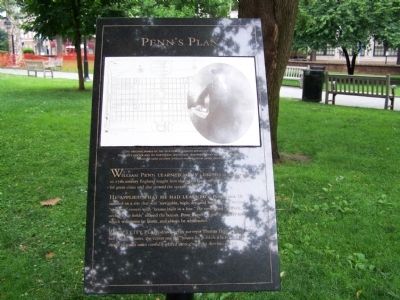 Penn's Plan Marker. Click for full size. Penn's Plan Marker image. Click for full size.
