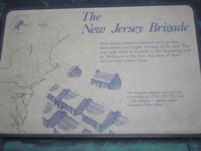 The New Jersey Brigade Marker image. Click for full size.