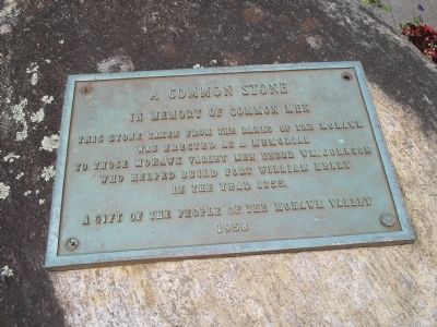 A Common Stone Marker. Click for full size. A Common Stone Marker image. Click for full size.
