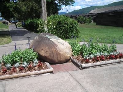Marker in Lake George. Click for full size. Marker in Lake George image. Click for full size.