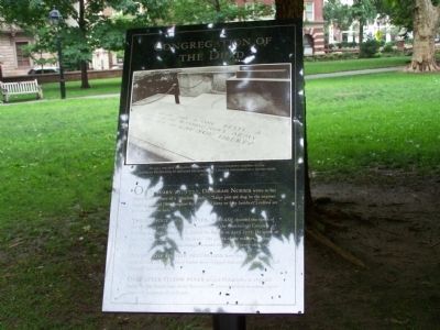Congregation of the Dead Marker image. Click for full size.