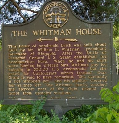 The Whitman House Marker image. Click for full size.