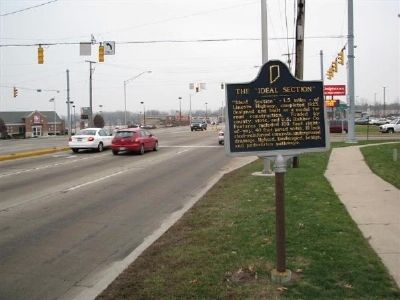 The Lincoln Highway / The "Ideal Section" Marker image. Click for full size.