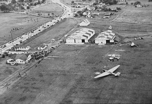 ANT-25 at Pearson Airfield 1937. Click for full size. ANT-25 at Pearson Airfield 1937 image. Click for full size.