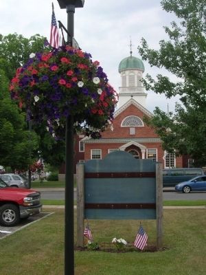 Johnson Hall - 1763 Marker. Click for full size. Johnson Hall - 1763 Marker image. Click for full size.