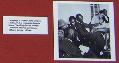 Liberty County Citizen's Council 1946 - 1953 (detail) image. Click for full size.