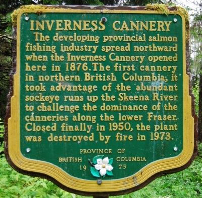 Inverness Cannery Marker. Click for full size. Inverness Cannery Marker image. Click for full size.