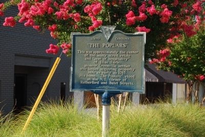 "The Poplars" Marker image. Click for full size.