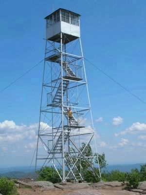 Hadley Mountain Fire Tower image. Click for full size.