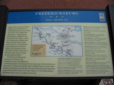 Fredericksburg Marker image. Click for full size.