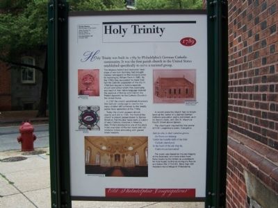 Holy Trinity Marker. Click for full size. Holy Trinity Marker image. Click for full size.