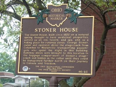 Stoner House Marker image. Click for full size.