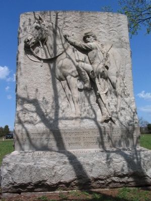 First Maine Cavalry Monument image. Click for full size.