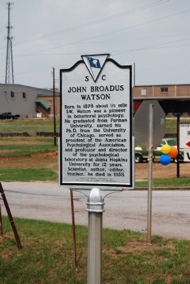 John Broadus Watson Marker image. Click for full size.