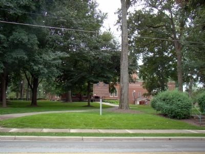 Otterbein College Marker. Click for full size. Otterbein College Marker image. Click for full size.