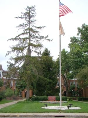 Otterbein College Towers Hall. Click for full size. Otterbein College Towers Hall image. Click for full size.