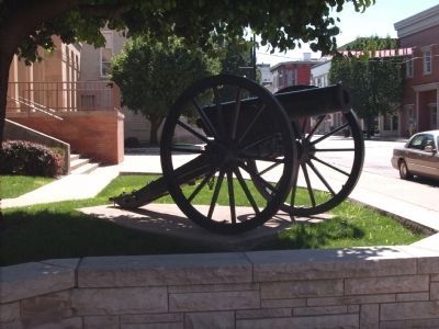 Cannon - - Right of Marker image. Click for full size.
