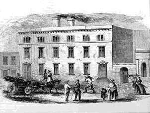 Depiction of the first US Branch Mint in San Francisco image. Click for full size.