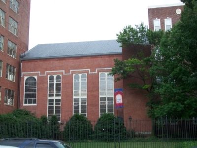 Rear of sanctuary. Click for full size. Rear of sanctuary image. Click for full size.