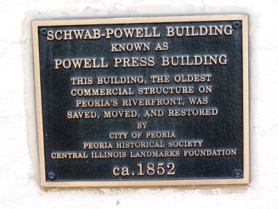 Schwab - Powell Building Marker image. Click for full size.
