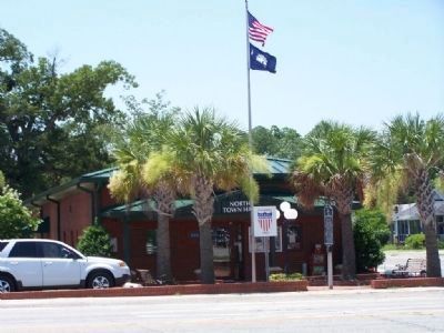 The Town Of North Marker. Click for full size. The Town Of North Marker image. Click for full size.