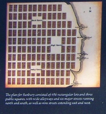 The Dead Town Of Sunbury Marker image. Click for full size.