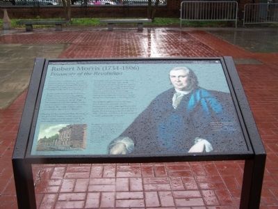 Robert Morris (1734 - 1806) Marker. Click for full size. Robert Morris (1734 - 1806) Marker image. Click for full size.