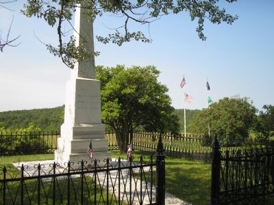 Hubbardton Battle Monument Marker image. Click for full size.