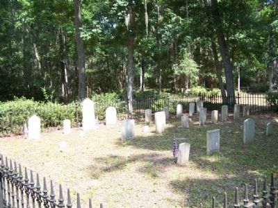 Sunbury Cemetery , partial view image. Click for full size.