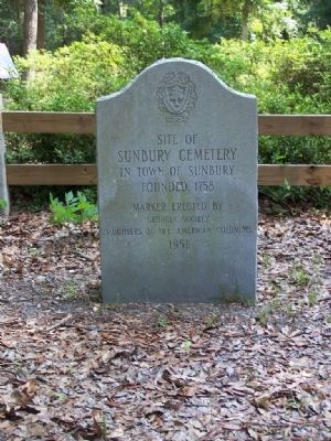 Sunbury Cemetery Marker image. Click for full size.