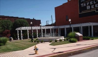 Crawfordsville Water Fountain. Click for full size. Crawfordsville Water Fountain image. Click for full size.