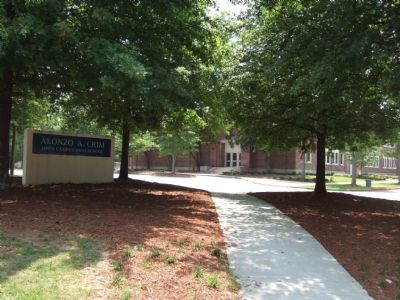 Alonzo Crim High School. Click for full size. Alonzo Crim High School image. Click for full size.