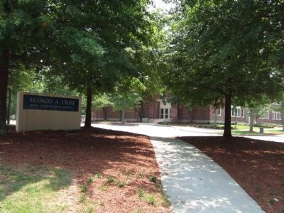 Alonzo Crim High School. Click for full size. Alonzo Crim High School image. Click for full size.