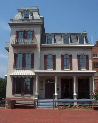 General Oliver O. Howard House, seen from "Founder's Walk" image. Click for full size.
