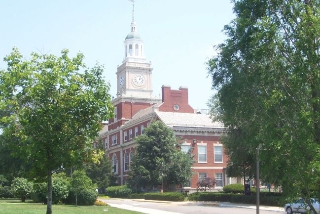 Founder's Library, another National Historic Landmark on Howard University. Click for full size. Founder's Library, another National Historic Landmark on Howard University image. Click for full size.