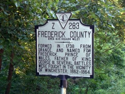 Frederick County Face of Marker image. Click for full size.