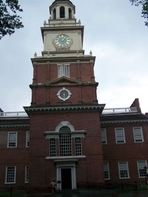 Independence Hall image. Click for full size.