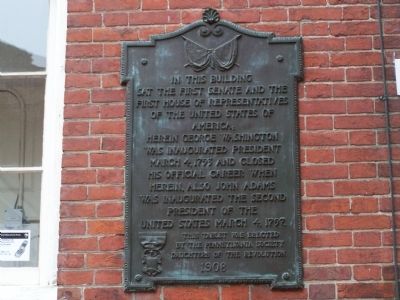 In This Building Marker image. Click for full size.