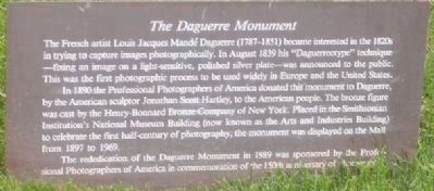 "The Daguerre Monument" image. Click for full size.