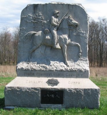 Third Pennsylvania Cavalry Monument image. Click for full size.