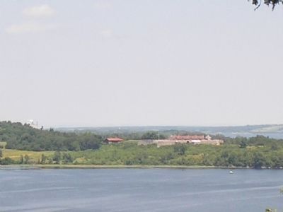 Fort Ticonderoga from Mount Independence image. Click for full size.