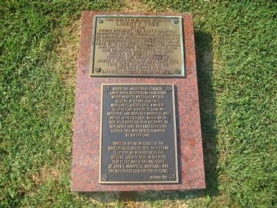 Liberty Tree Marker image. Click for full size.
