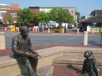 Kunte Kinte-Alex Haley Memorial Markers. Click for full size. Kunte Kinte-Alex Haley Memorial Markers image. Click for full size.
