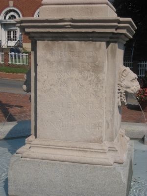 Reverse Side of Rev. William Scott Southgate Marker image. Click for full size.