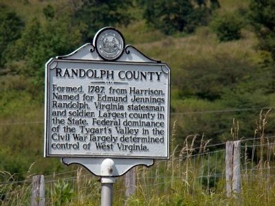 Randolph County Face of Marker image. Click for full size.