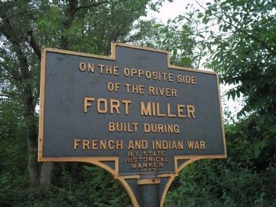 Fort Miller Marker image. Click for full size.