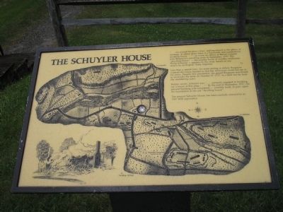 The Schuyler House Marker image. Click for full size.