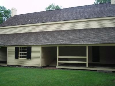 North side of Schuyler House image. Click for full size.