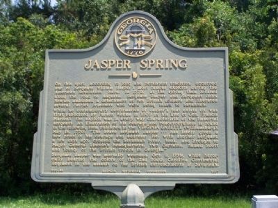 Jasper Spring Marker image. Click for full size.